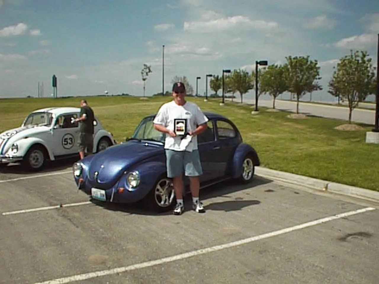 Blue Bug with My Award