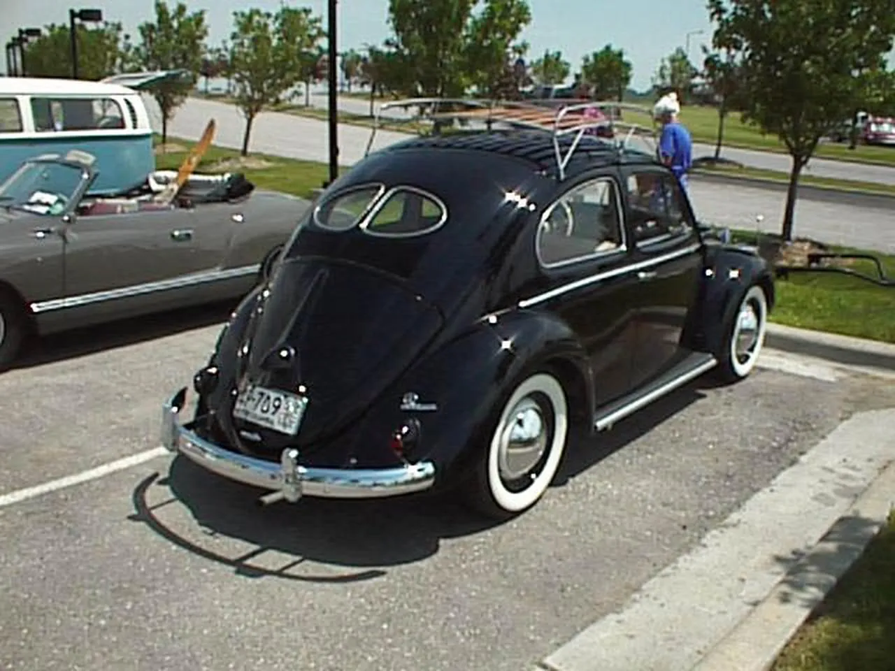 Split Oval Rear View